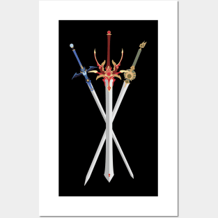 Rayearth Swords Posters and Art